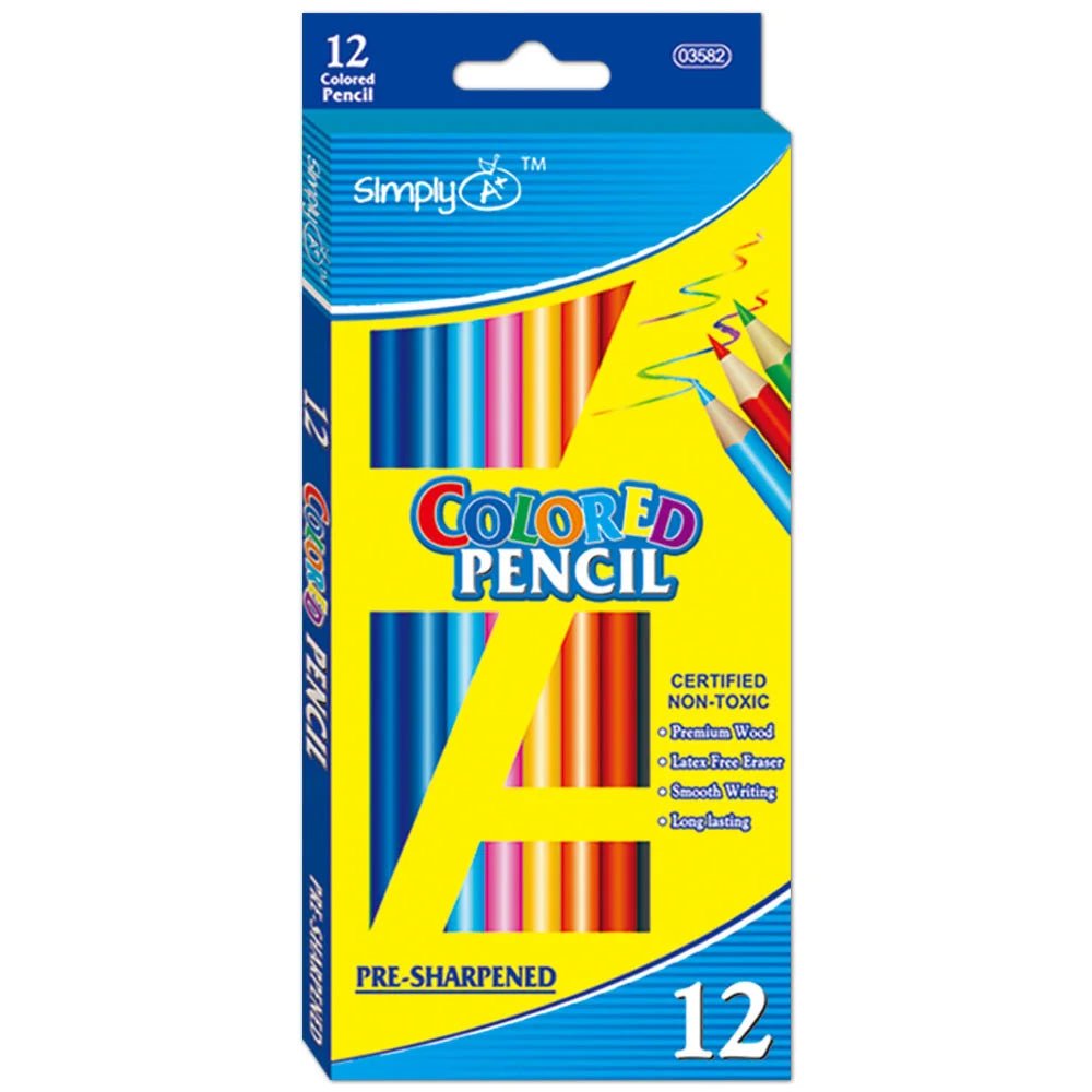 12 Pc Color Pencil