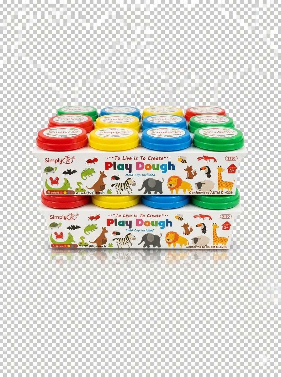 2.0g-60g 4Pc Modeling Dough