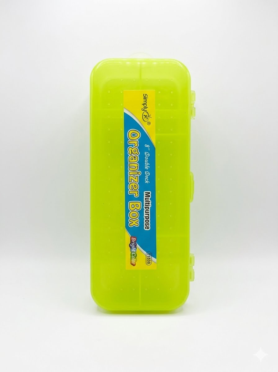 8.2" Organizer Box, Double Deck, L-Point Colors