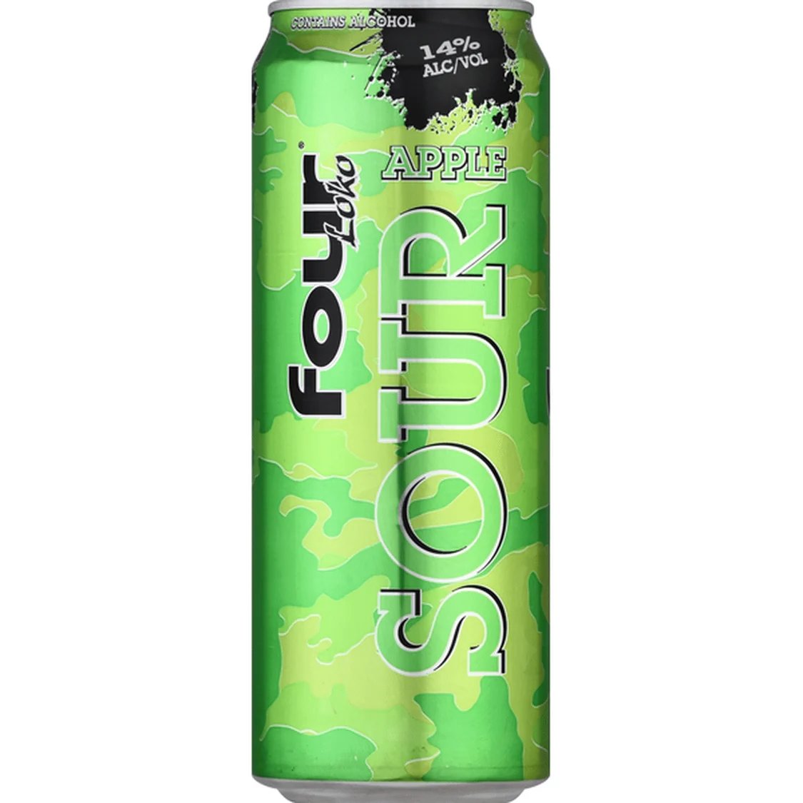 Four Loko Sour Apple 24OZ 13.9% ALC
