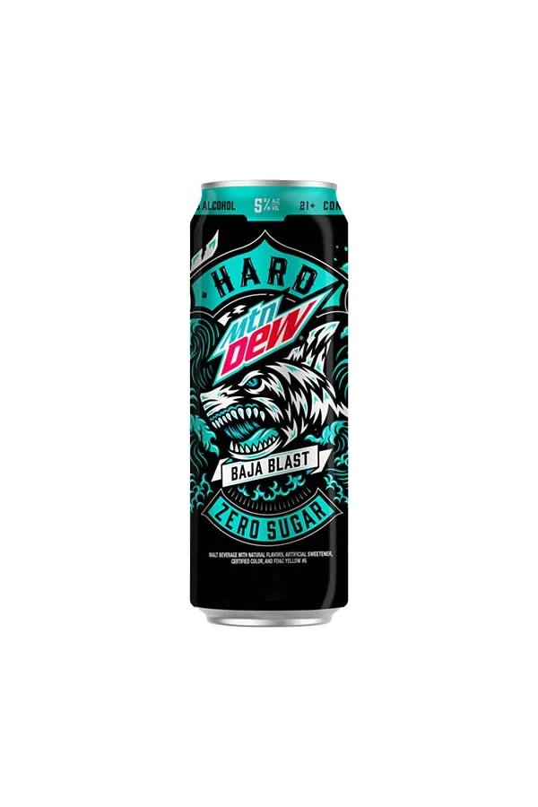 Hard Mtn Dew Hard Seltzer Baja Blast 24OZ ZERO SUG 5% ALC