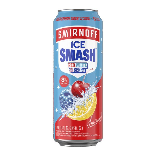 Smirnoff Ice Smash Red White & Berry 23.5oz Can