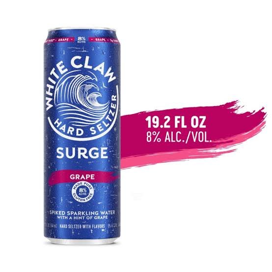 White Claw Surge Grape